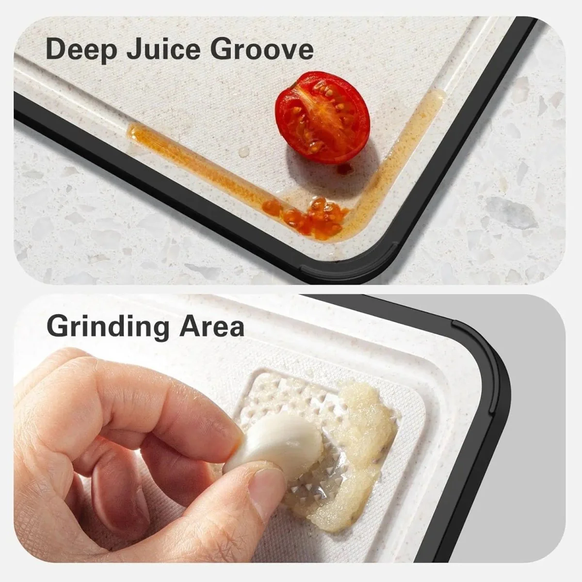 NOBLE CUT Titan Cutting Board – Double-Sided, Non-Slip Prep Surface - Image 7