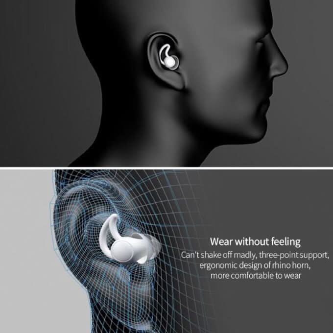 NOCTURA EARPLUGS - Soft silicone earplugs to reduce noise for better sleep - Image 9