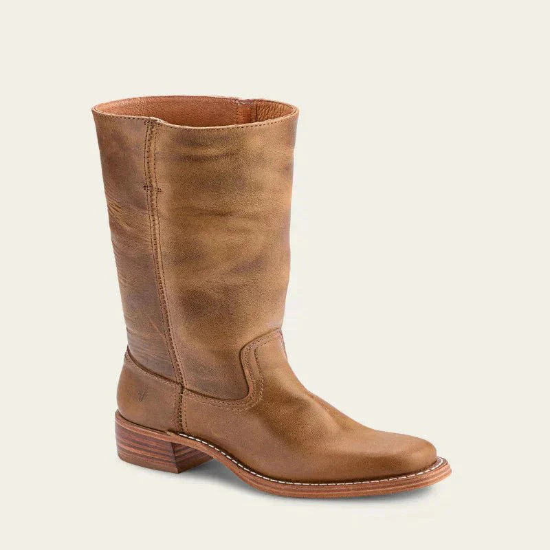 NOIRVA – Timeless Women's Leather Boots with Block Heel & Classic Design - Image 5