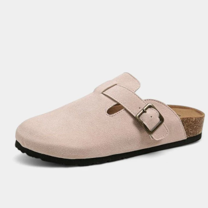 NOLEN – Unisex Suede Clogs with Cushioned Wearing Comfort - Image 4