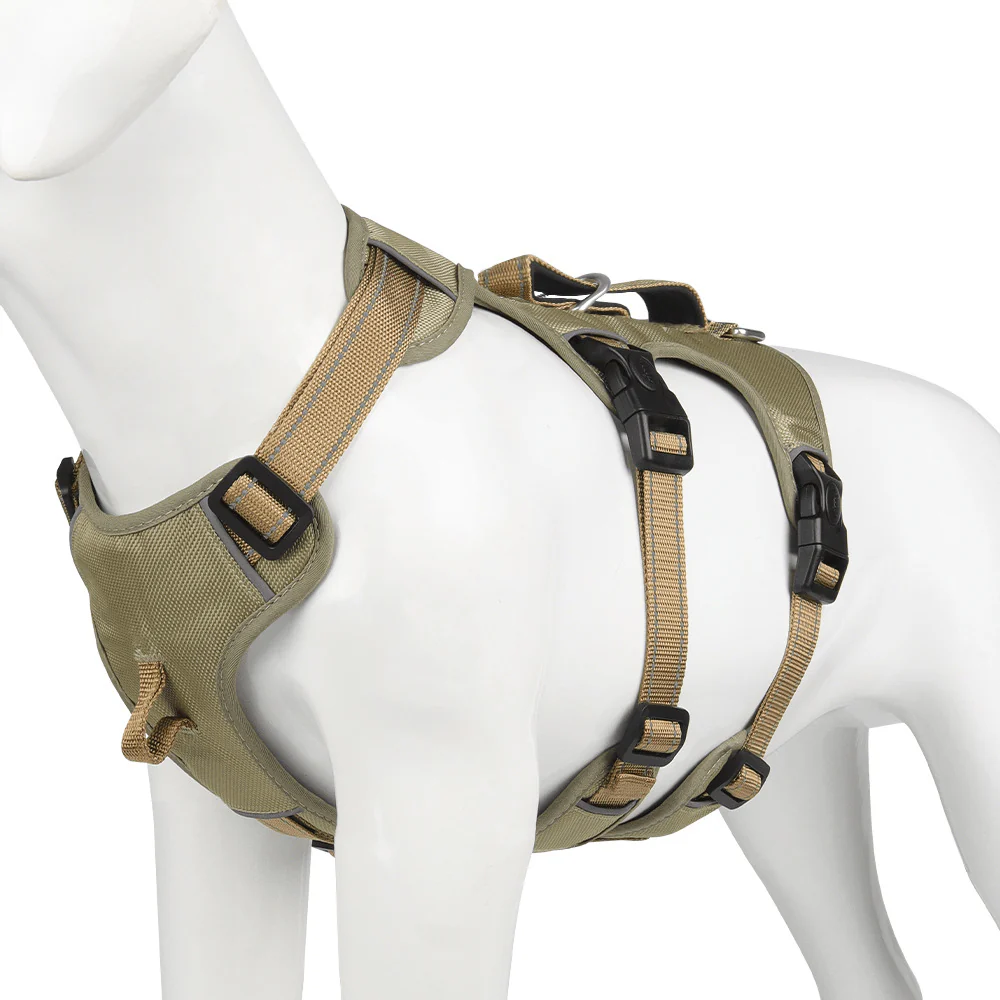 NoPull nylon dog harness - Reflective & escape-proof for relaxed walks - Image 5