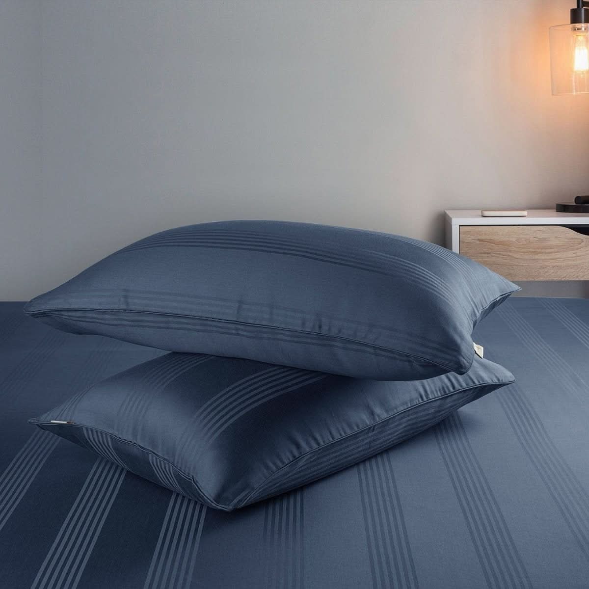 Nordéa PureCotton Pillowcases | 100% Cotton | Soft, Breathable & Durable | Timeless Elegance for Restful Sleep - Image 24