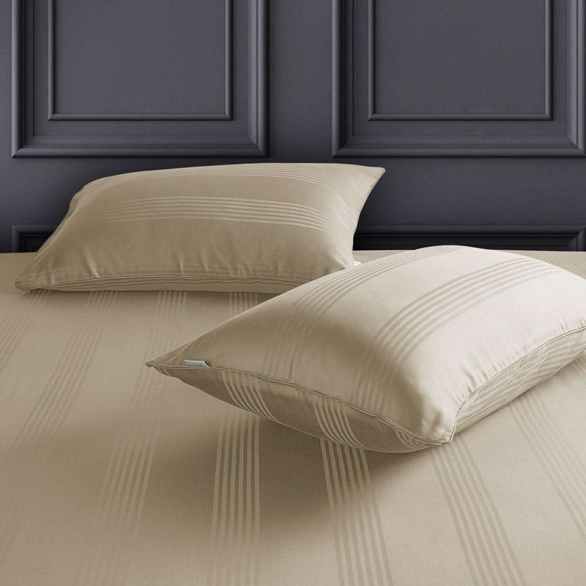 Nordéa PureCotton Pillowcases | 100% Cotton | Soft, Breathable & Durable | Timeless Elegance for Restful Sleep - Image 8