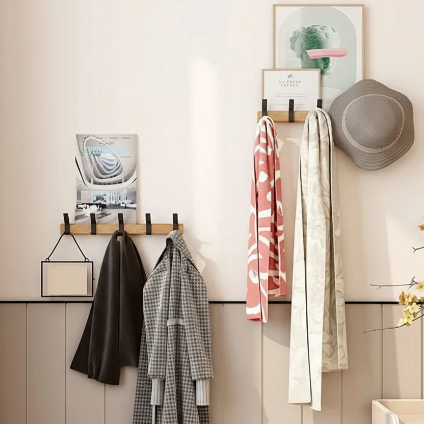 NORDHOOK - Adjustable wall hook in Nordic design for stylish storage - Image 4