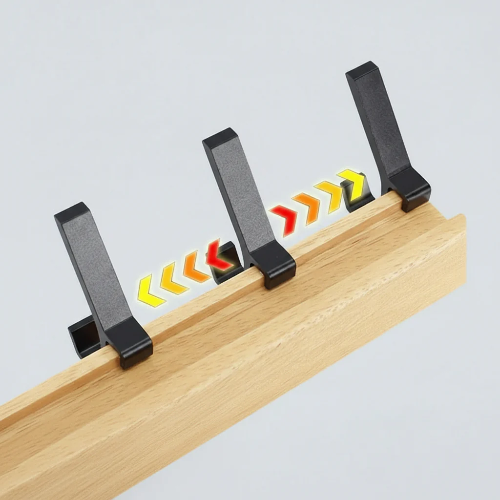 NORDHOOK - Adjustable wall hook in Nordic design for stylish storage - Image 5