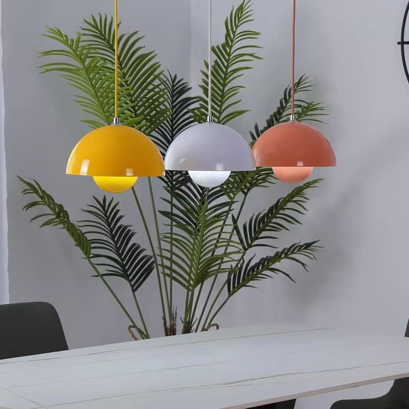 Nordic Flowerpot Pendant Light - Danish design for cosy bedroom lighting - Image 2