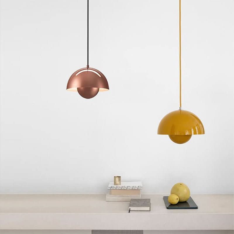 Nordic Flowerpot Pendant Light - Danish design for cosy bedroom lighting - Image 4