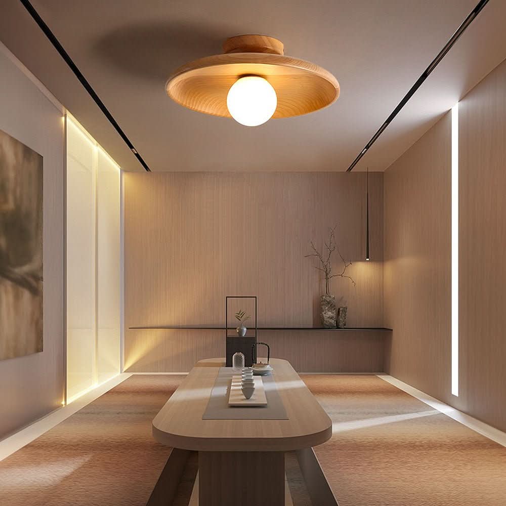 NordicBeam – Wood-Design Ceiling Lamp in Minimalist Scandinavian Style - Image 7