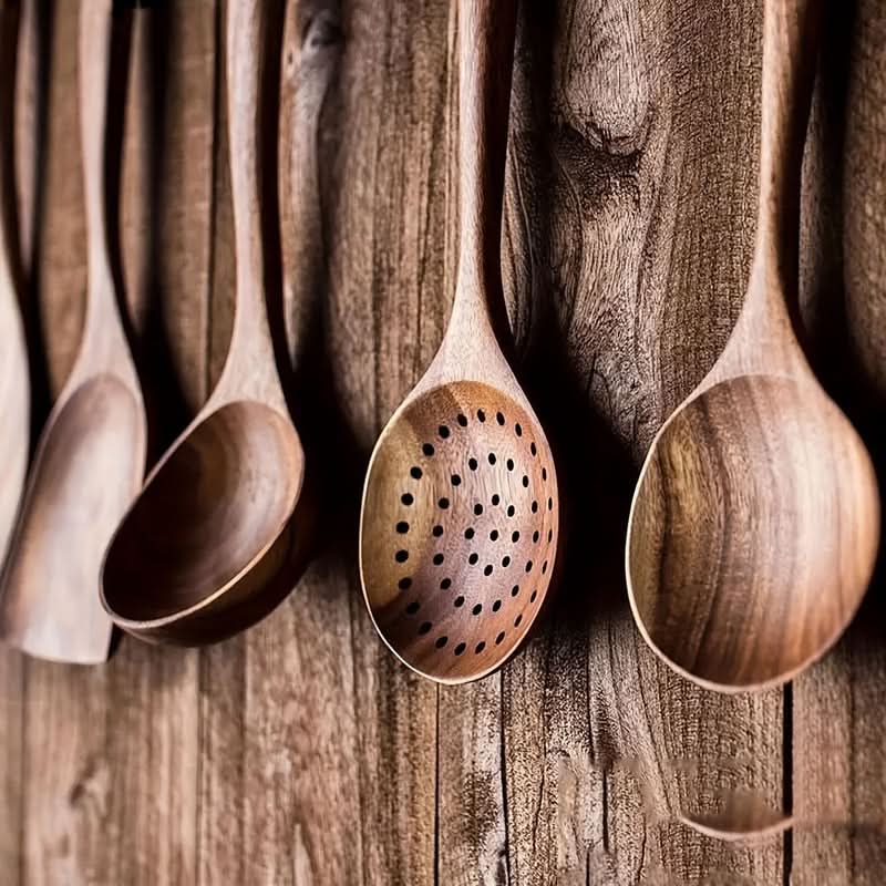 NordicWood kitchen utensil set - Sustainable & stylish for every cooking adventure - Image 4