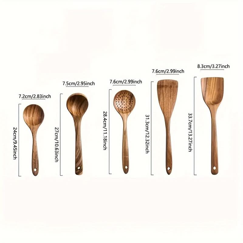 NordicWood kitchen utensil set - Sustainable & stylish for every cooking adventure - Image 6