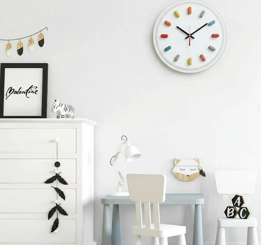 NORDIMOVE – 3D wall clock with environmentally friendly design and precise, silent movement - Image 3