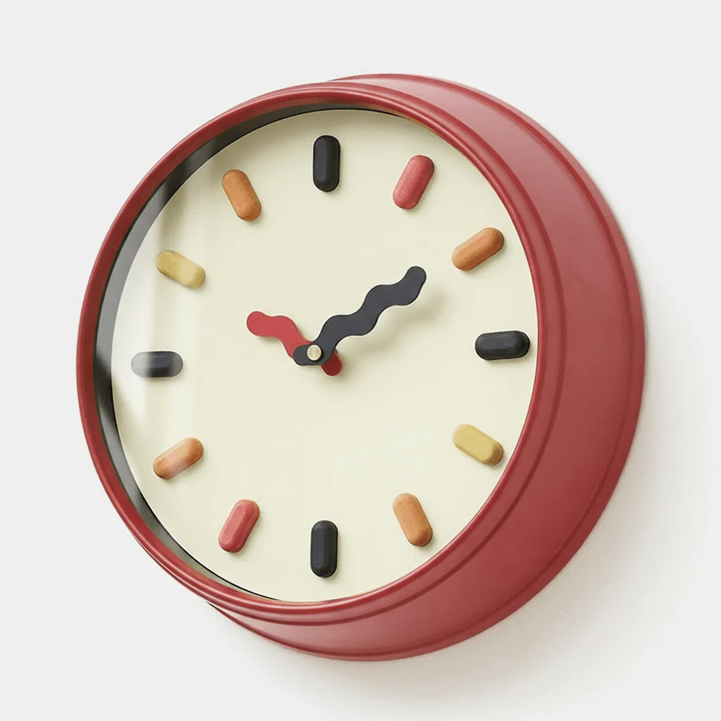 NORDIMOVE – 3D wall clock with environmentally friendly design and precise, silent movement - Image 8