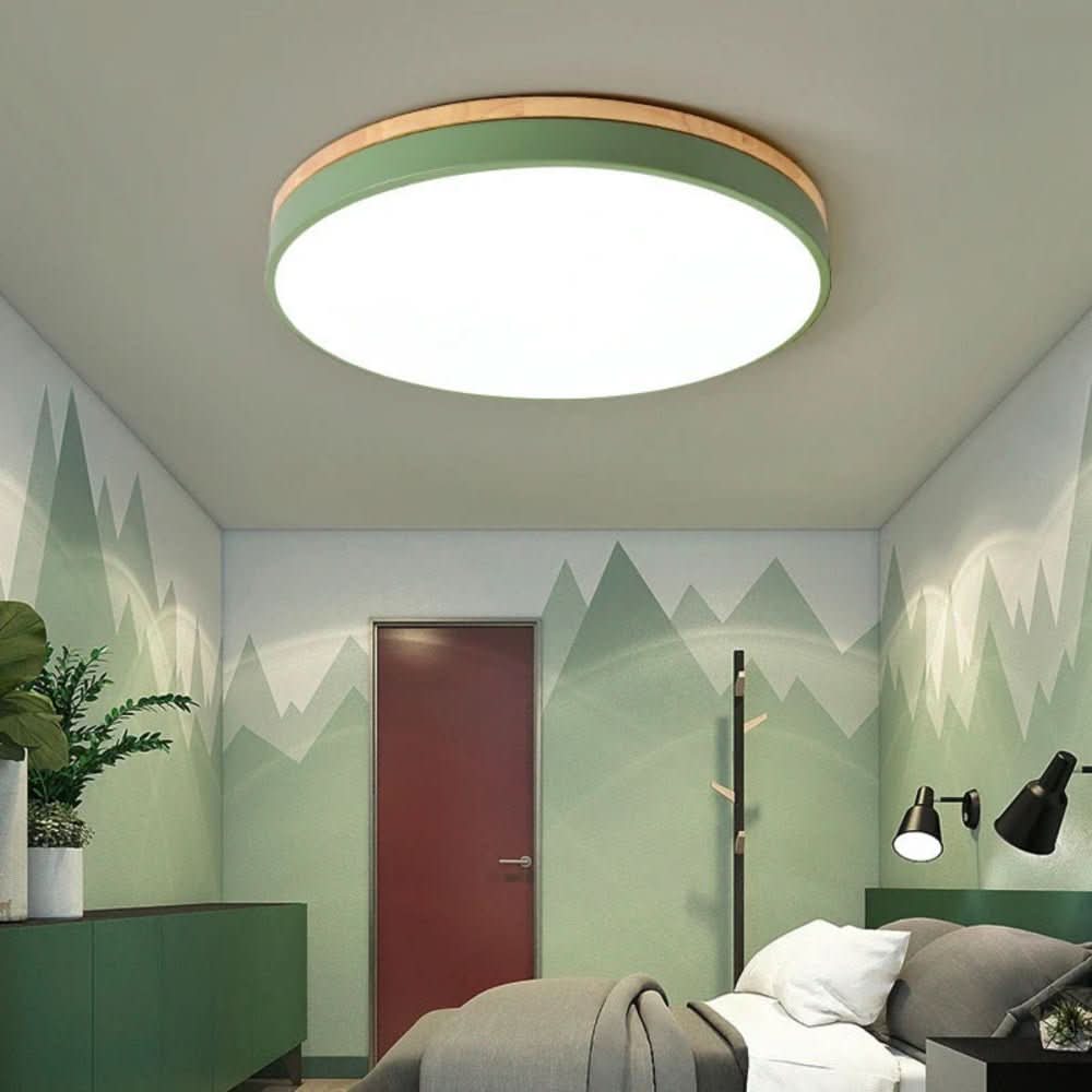 NORDLUMINA LIGHT - Modern ceiling light made of natural wood for every room - Image 3