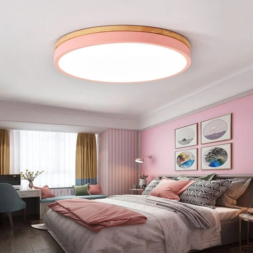 NORDLUMINA LIGHT - Modern ceiling light made of natural wood for every room - Image 4