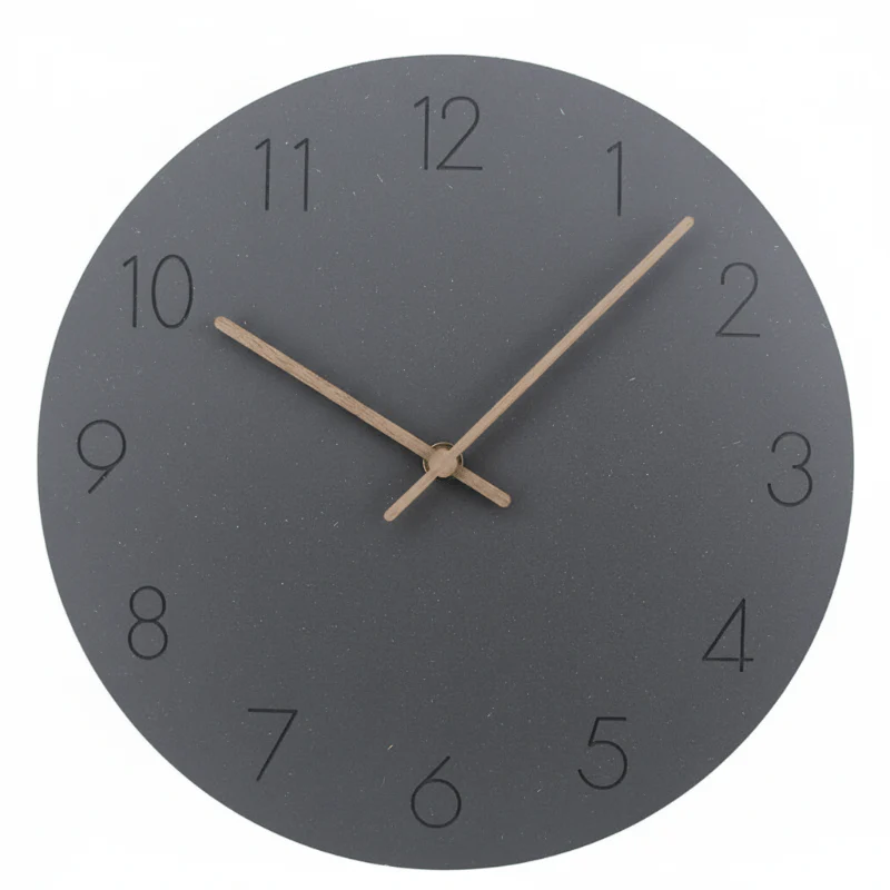 NordWhisper Wall Clock - Silent wall clock in Nordic style for modern rooms - Image 10