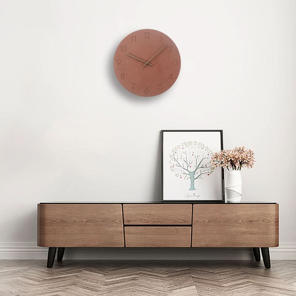 NordWhisper Wall Clock - Silent wall clock in Nordic style for modern rooms - Image 3