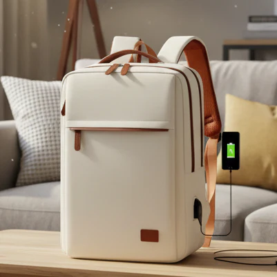 NOVA BACKPACK - Travel backpack with laptop compartment and USB port for everyday & business trips