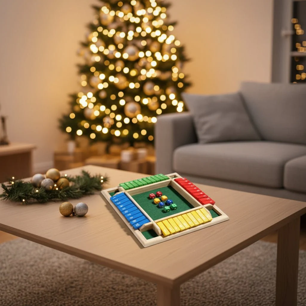 NUMFORIQ – Strategic wooden dice game for 4 players - Image 3