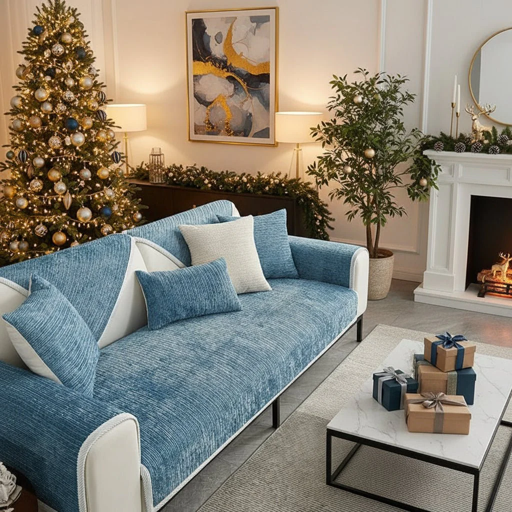 ECO FUR – Sustainable sofa cover against animal scratches - Image 2