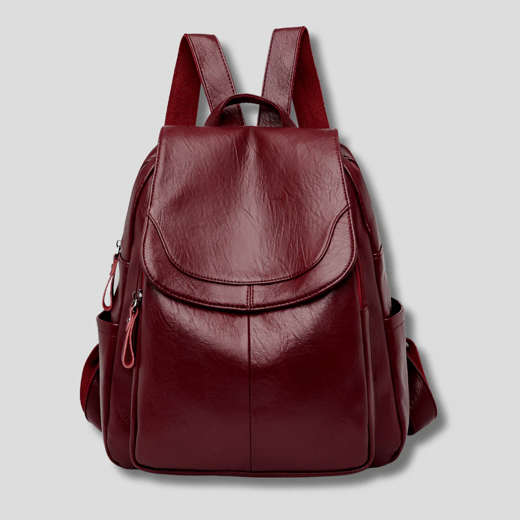 OPULENZA – Elegant Anti-Theft Leather Backpack for Women - Image 6