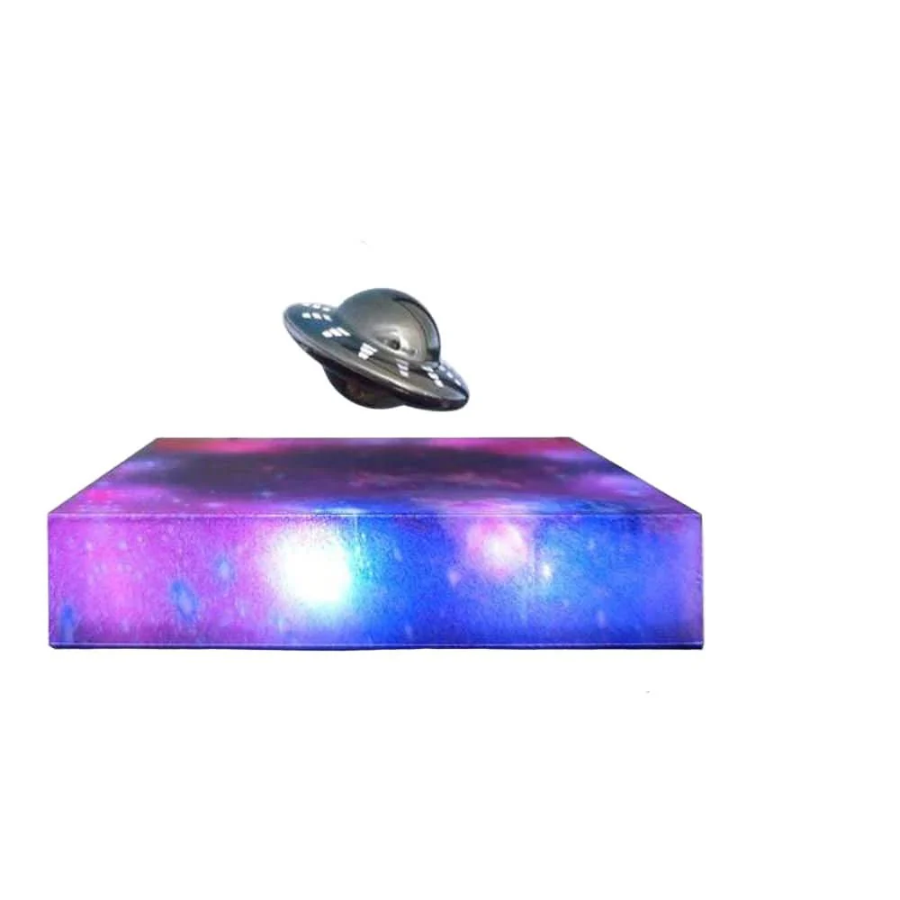 ORBITGLOW – Magnetic LED Night Lamp with Floating Spaceship Design - Image 5