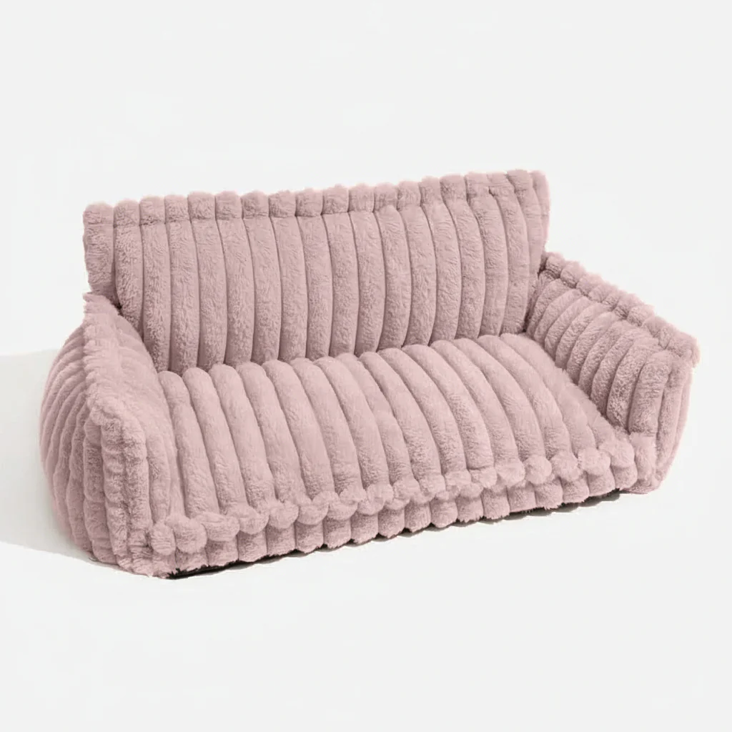 Snoozy Dream - Orthopaedic dog cushion with neck support & fluffy comfort - Image 10