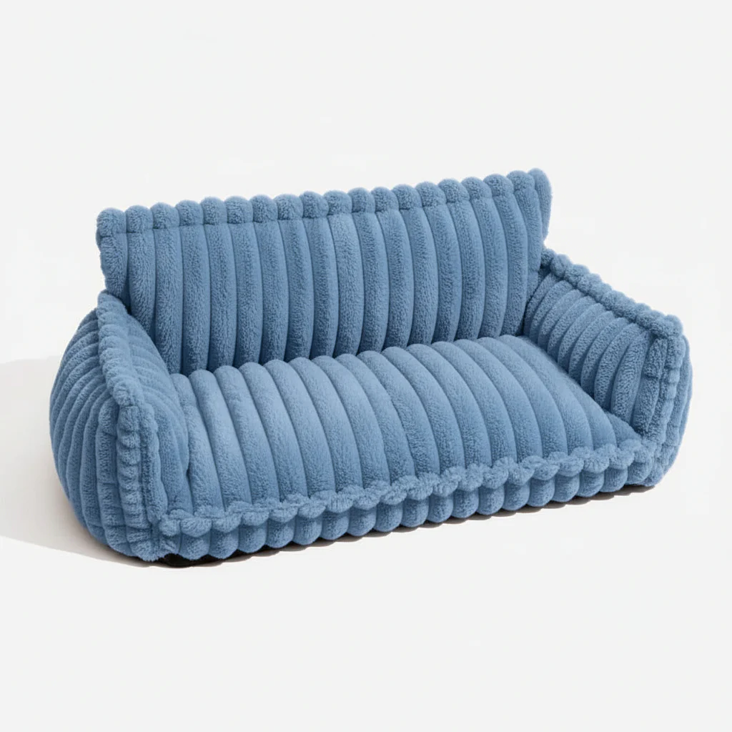 Snoozy Dream - Orthopaedic dog cushion with neck support & fluffy comfort - Image 8