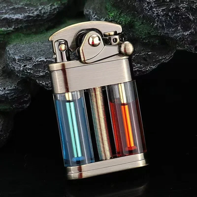 OUTBLAZE – Multi-fuel outdoor lighter with transparent casing for adventure - Image 8