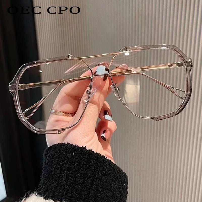 OVERSIZE SHADE - Square women's sunglasses with UV400 & colour change lenses - Image 7