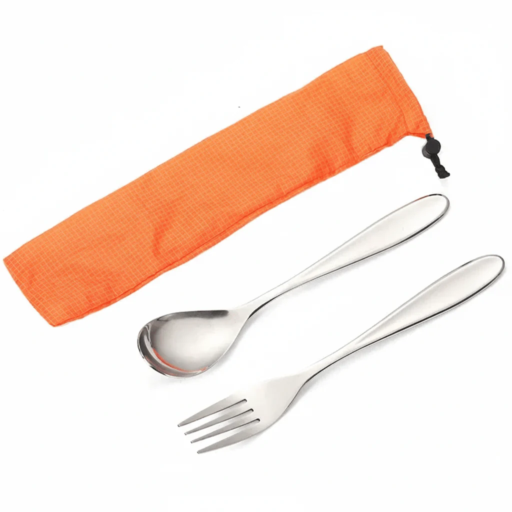 PACKTI – Ultralight titanium cutlery set for camping & trekking - Image 14