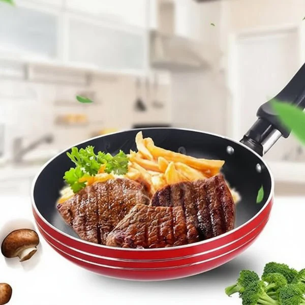 PANLETTE – Non-stick coated mini frying pan set made of stainless steel for healthy cooking - Image 2