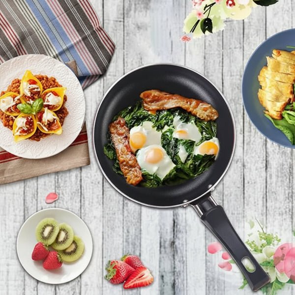PANLETTE – Non-stick coated mini frying pan set made of stainless steel for healthy cooking - Image 3