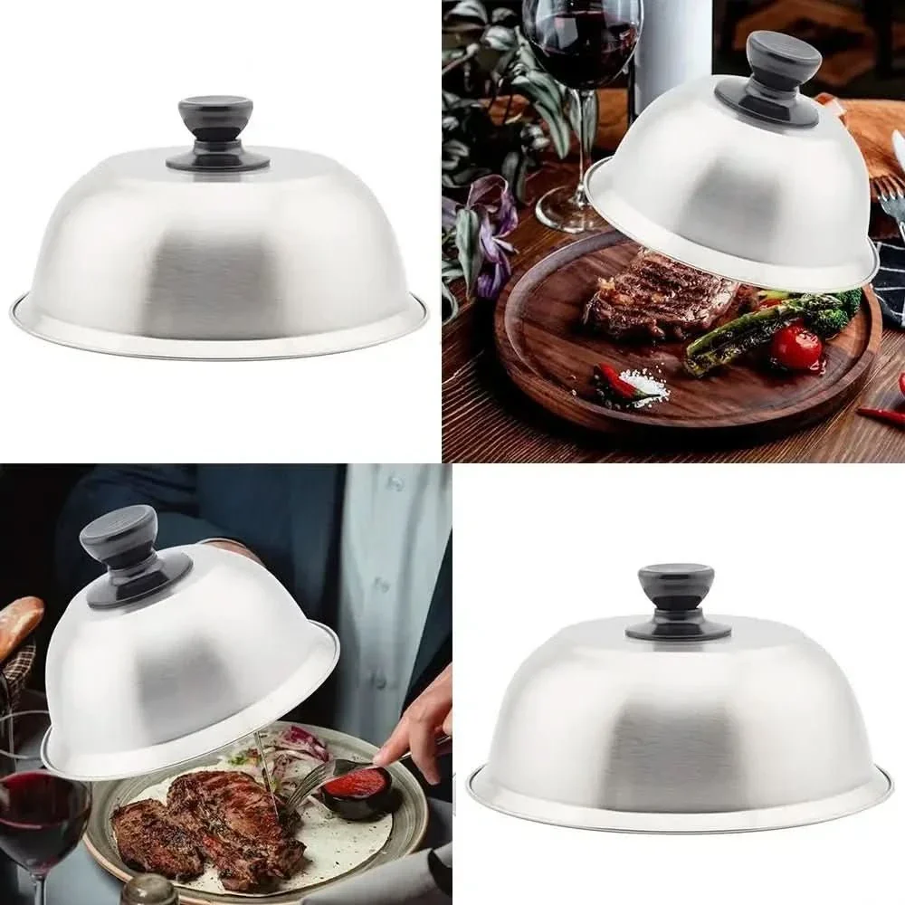 PanShield – stainless steel lid for even cooking & melting - Image 6