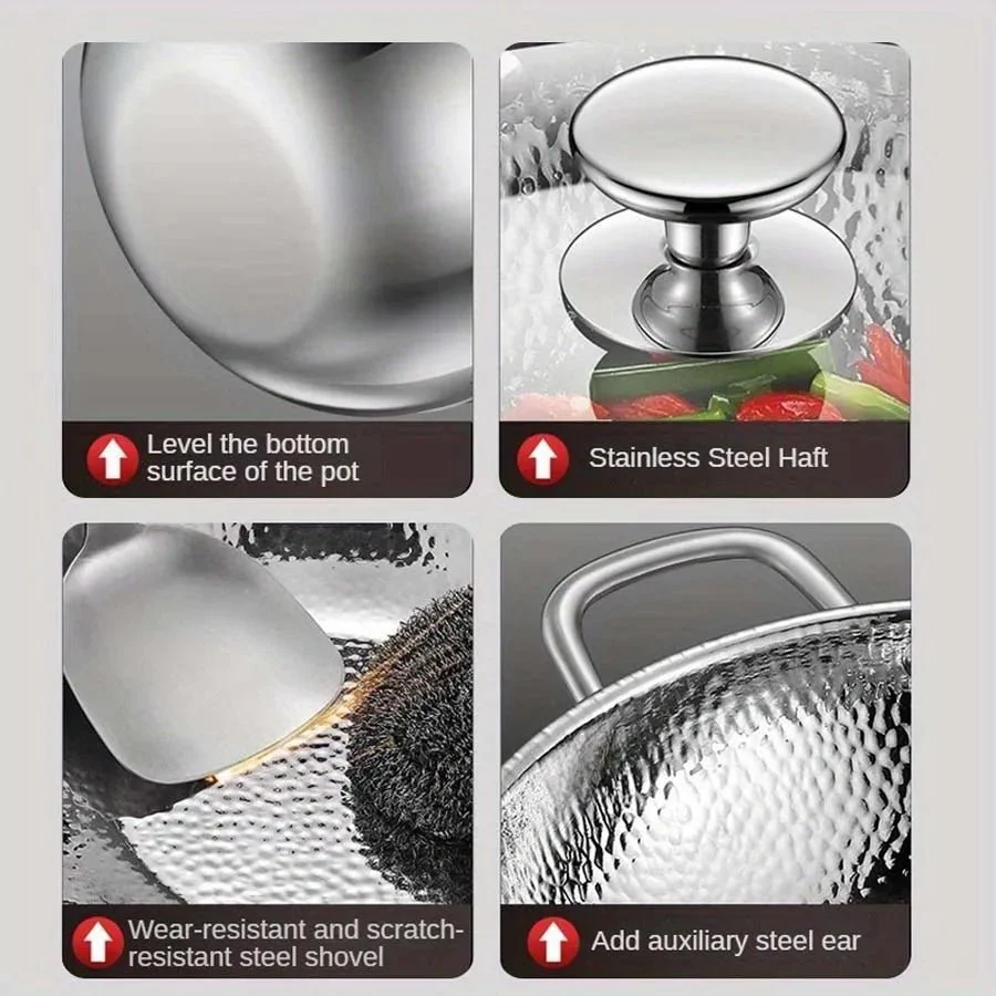PANVION – Premium titanium wok with round bottom for induction cookers and effortless stir-frying - Image 6