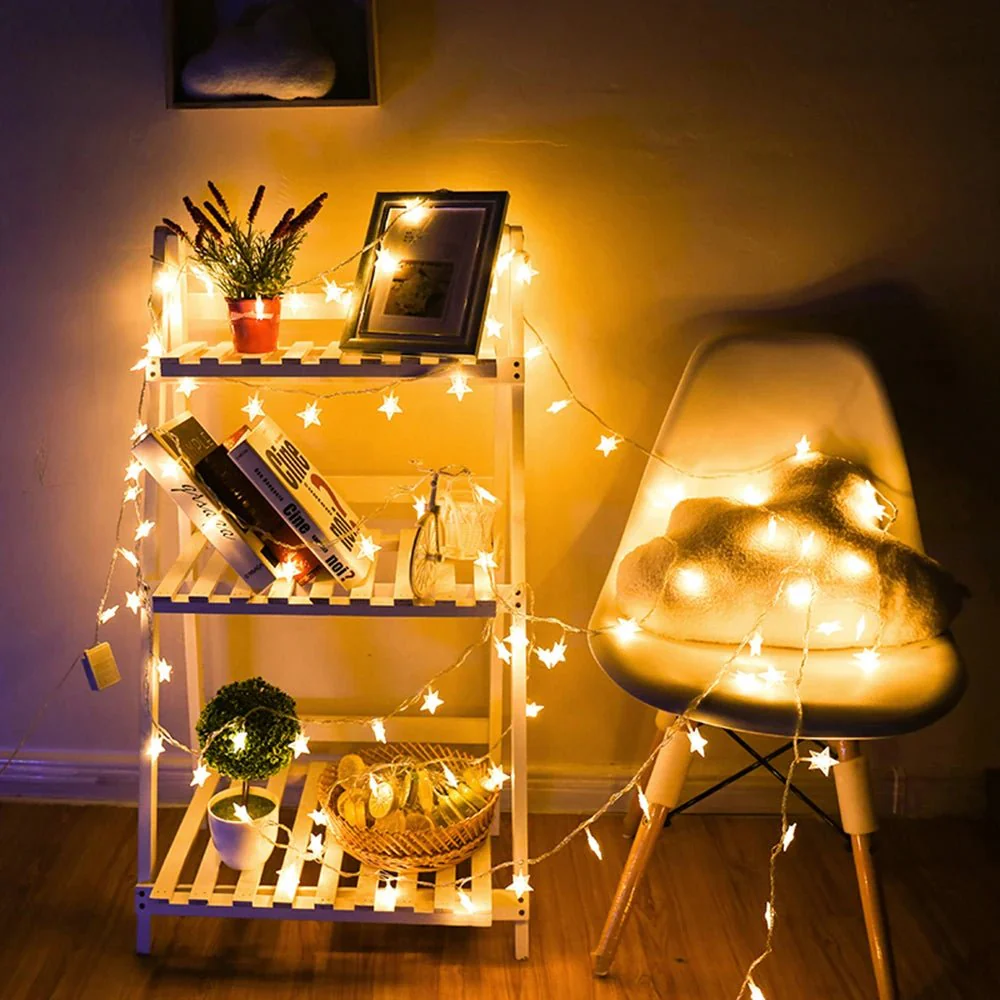 PARTYFLARE – LED string lights with warm glow & colorful sparkle - Image 3