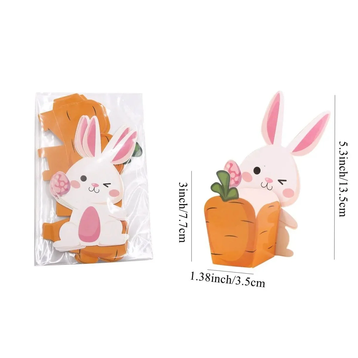 PARTYROOT – Easter Bunny Carrot Candy Boxes for Festive Gatherings - Image 7