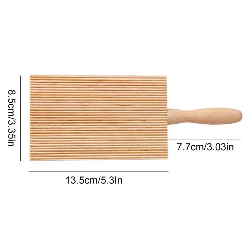 PASTACURVE – Wooden gnocchi board with comfortable handle for amateur cooks - Image 6