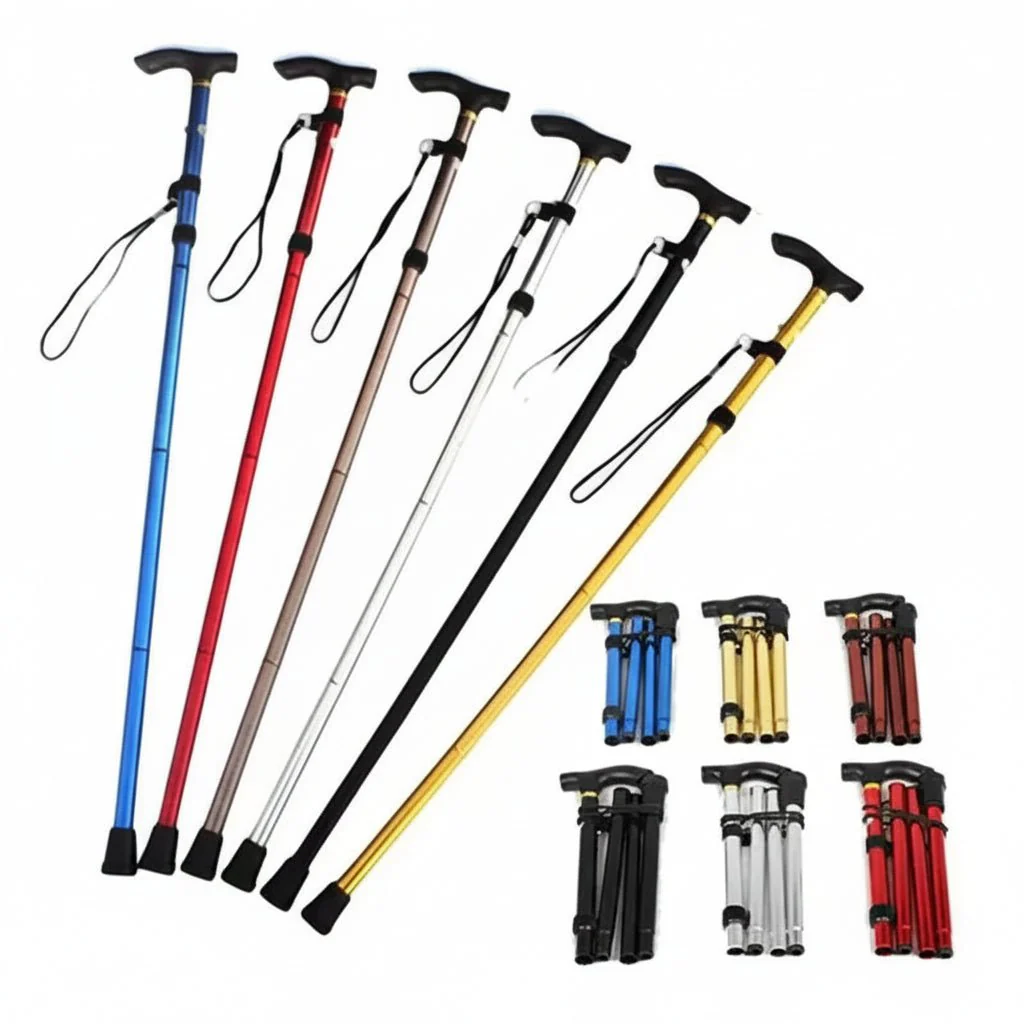 PATHGRIP – Adjustable Aluminum Trekking Poles for Secure Grip and Stable Stance - Image 3