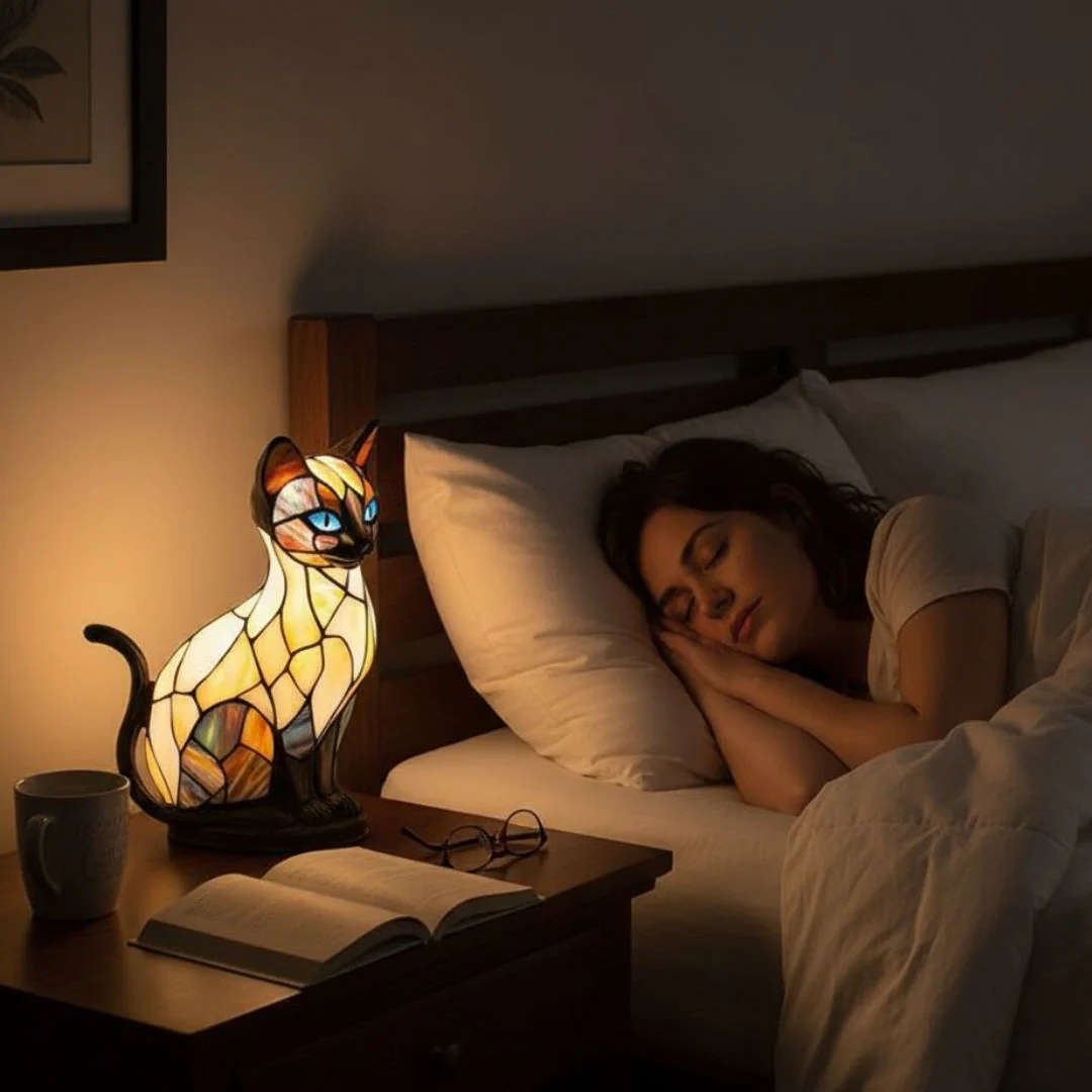 PAWAMBI – Decorative Cat Lamp with Soft Light for Cozy Rooms - Image 2