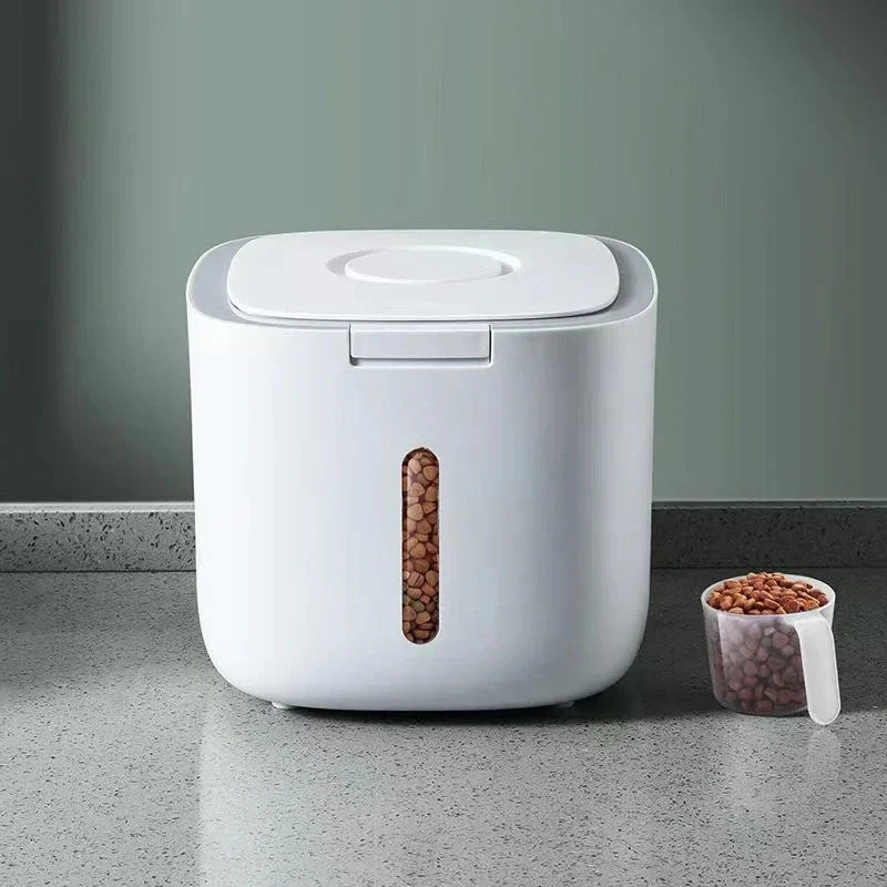 PAWBOX – Sealed Storage Container for Dog Food with Measuring Cup