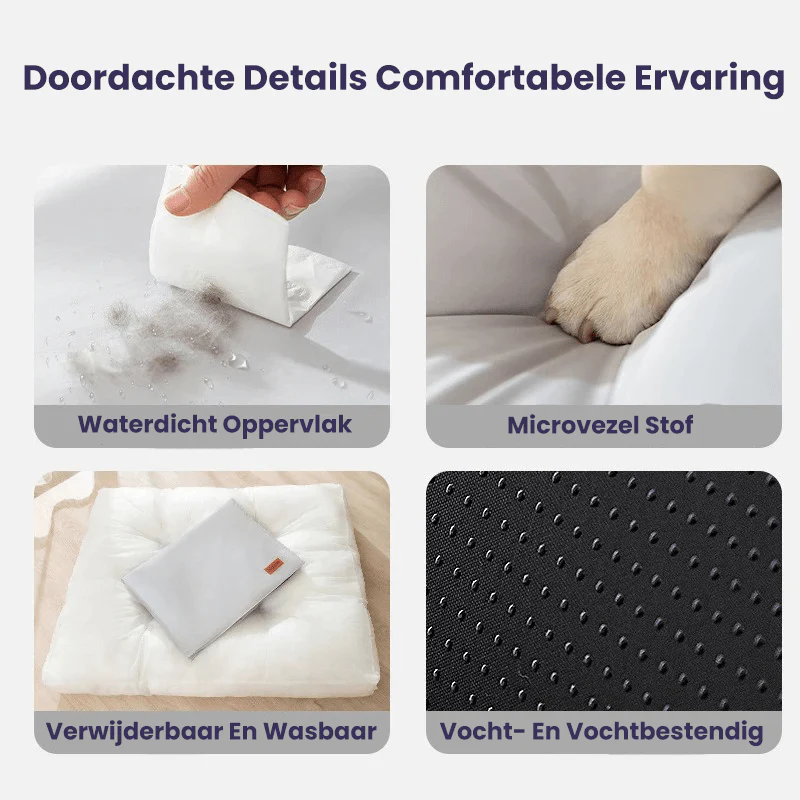 PawComfort – Orthopedic Dog Bed Washable Made of Memory Foam, Waterproof and Scratch-Resistant - Image 5