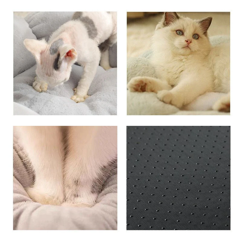 PAWFLORA – Cat Bed in Flower Shape for Deep Sleep and Relaxation - Image 6