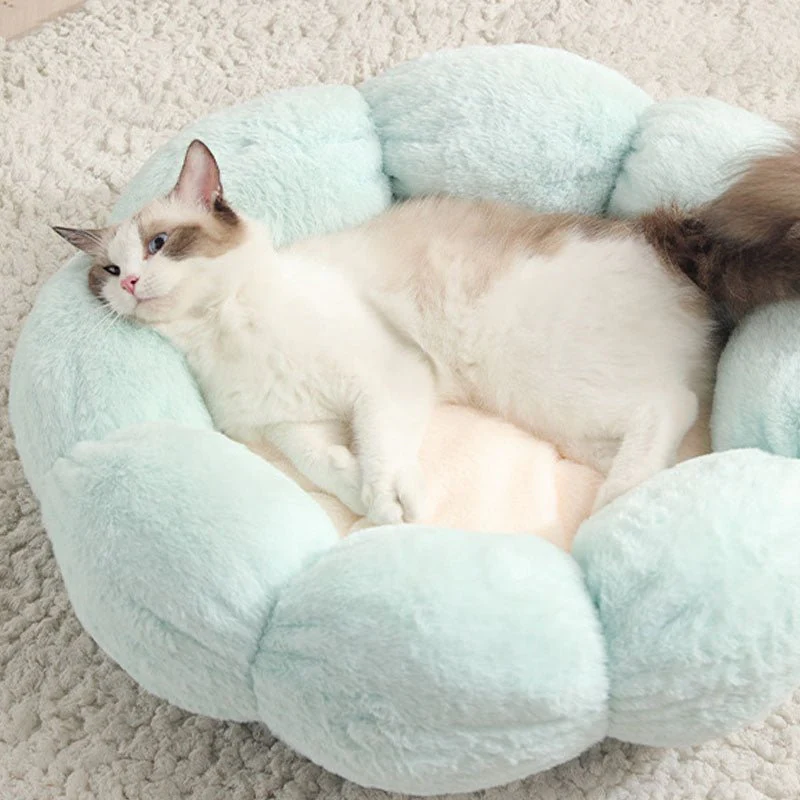 PAWFLORA – Cat Bed in Flower Shape for Deep Sleep and Relaxation - Image 8