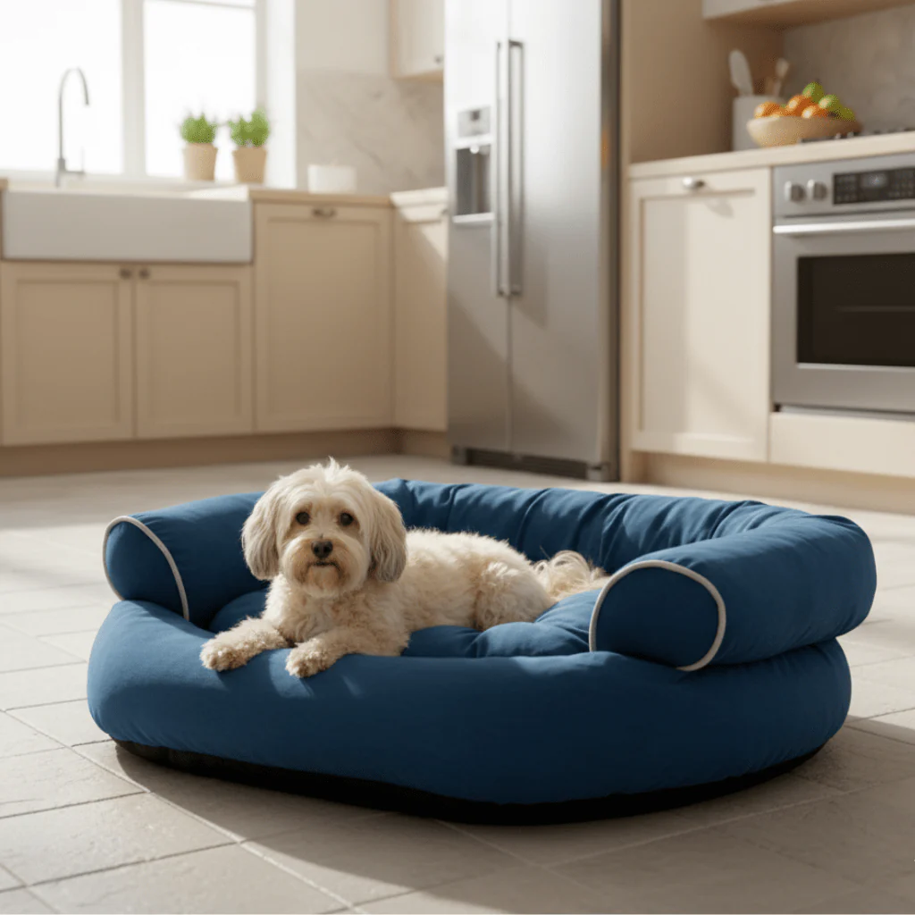 PAWFORT – high-edged orthopedic dog sofa for secure, supported sleep - Image 3