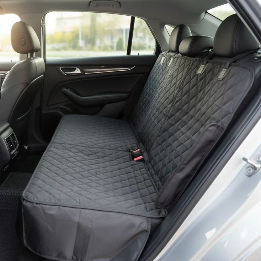 PAWPROTECT – Waterproof Non-Slip Car Seat Cover for the Back Seat - Image 6