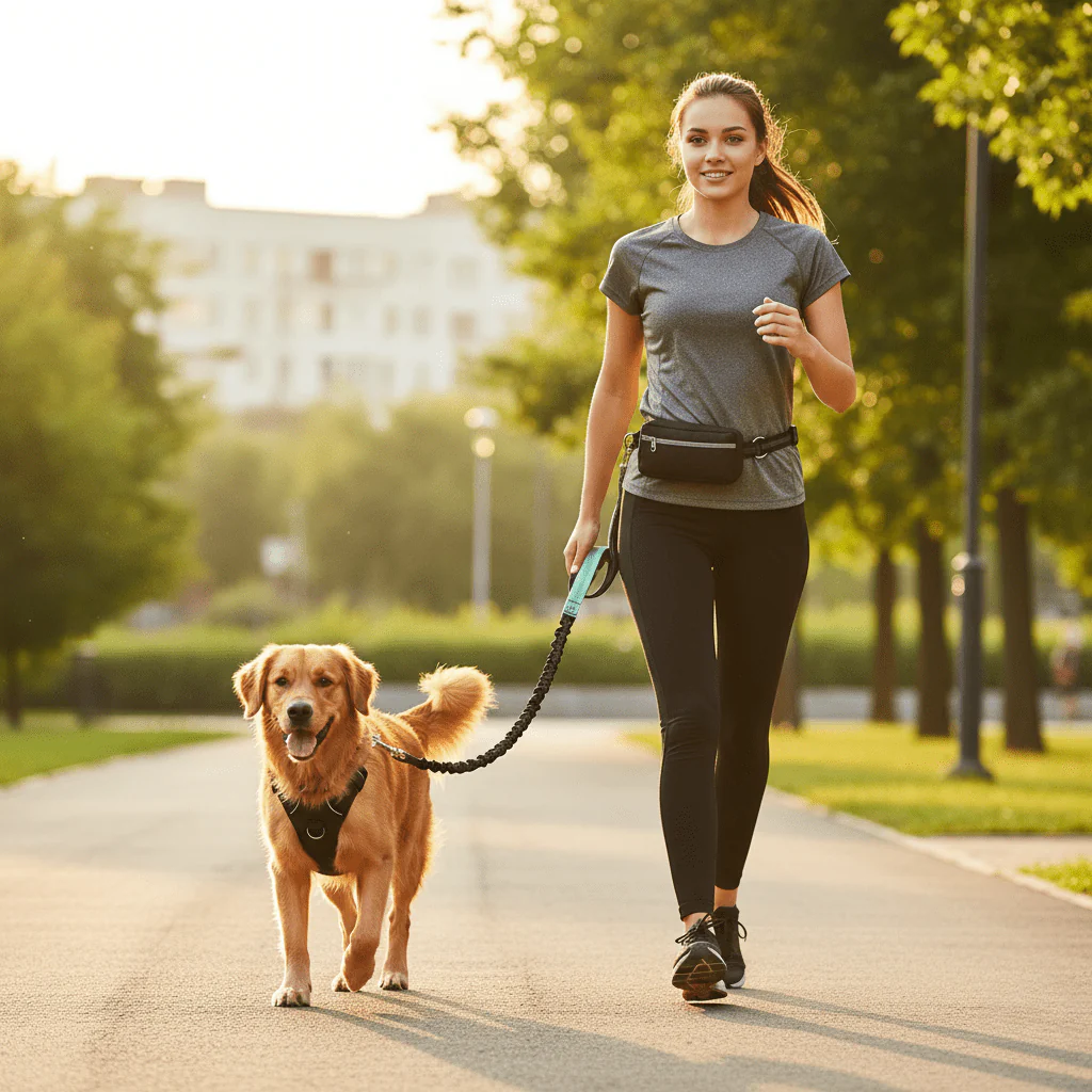 PAWRUNNER COMFORT LEASH – Padded, Hands-Free Dog Leash for Training & Walks - Image 3