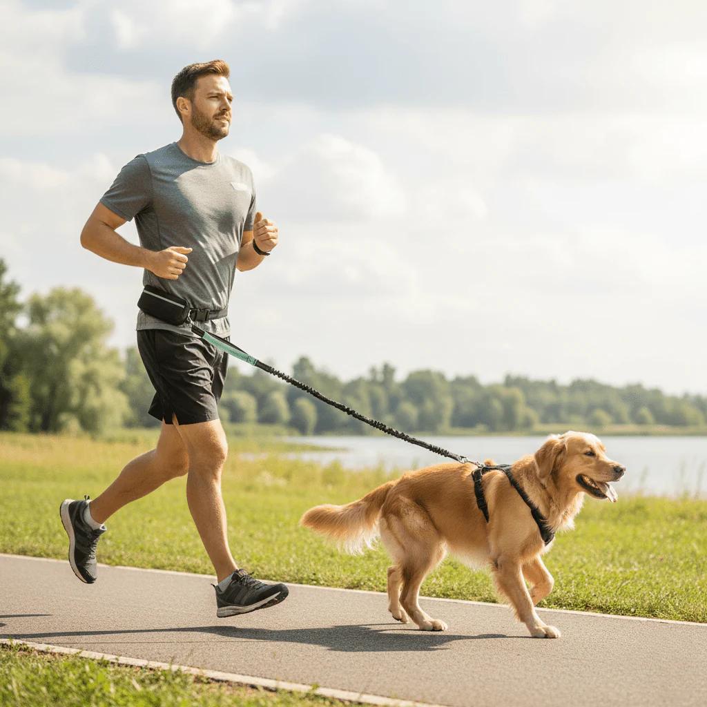 PAWRUNNER COMFORT LEASH – Padded, Hands-Free Dog Leash for Training & Walks - Image 4