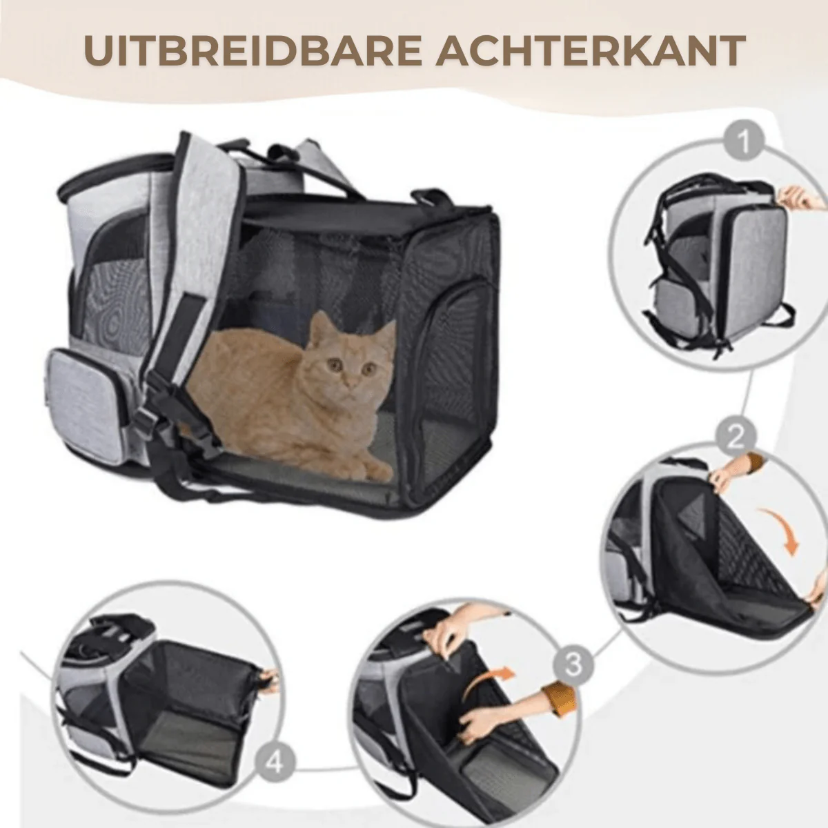 PAWSPHERE – Comfortable Cat Backpack with Viewing Window - Image 8