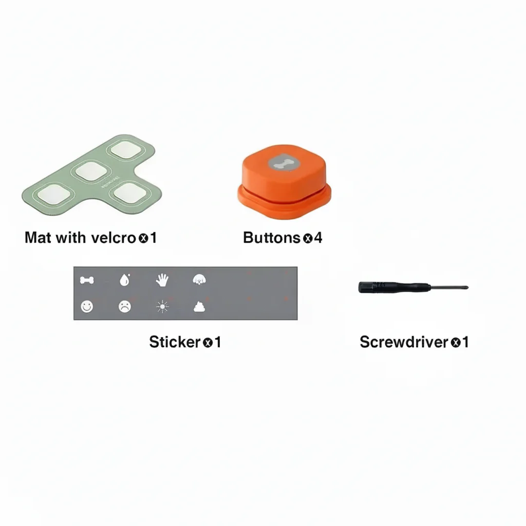 PAWTALK – Interactive Communication Buttons for Dogs with Recording Function - Image 5
