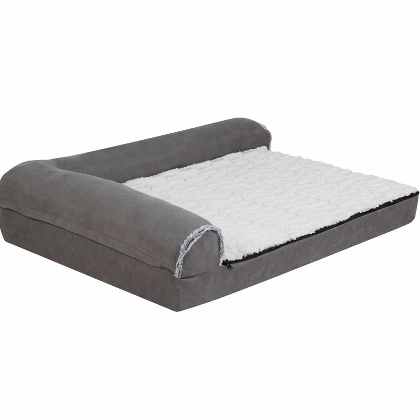 PAWZONE – L-shaped Orthopedic Foam Dog Bed - Image 9